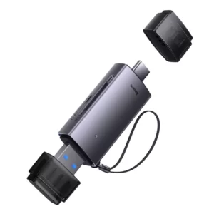رم ریدر باسئوس مدل AirJoy USB-A+C to SD/TF