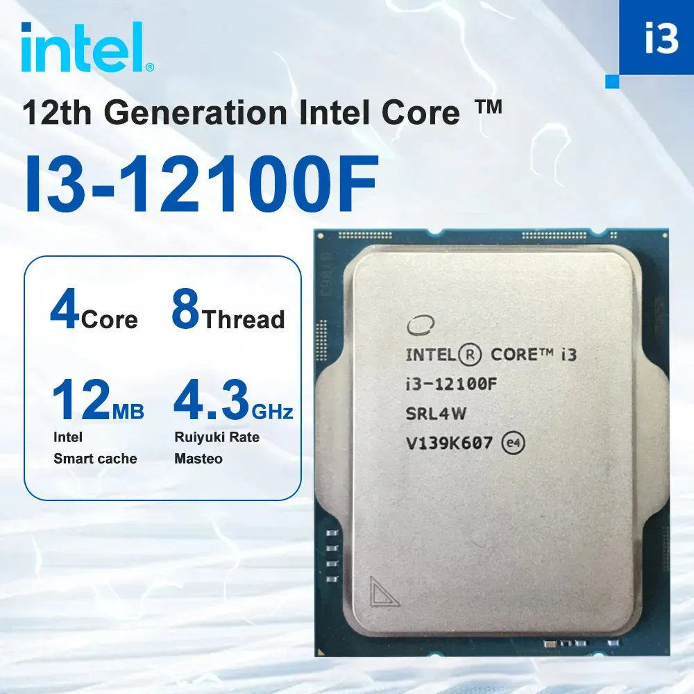 پردازنده مرکزی اینتل مدل Core-i3 12100F - Image 2