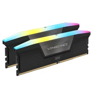رم گیمینگ کورسیر مدل VENGEANCE RGB DDR5 64GB (32GB x 2)