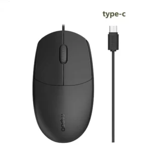 ماوس رپو مدل N100C (به همراه تبدیل type-c به USB)