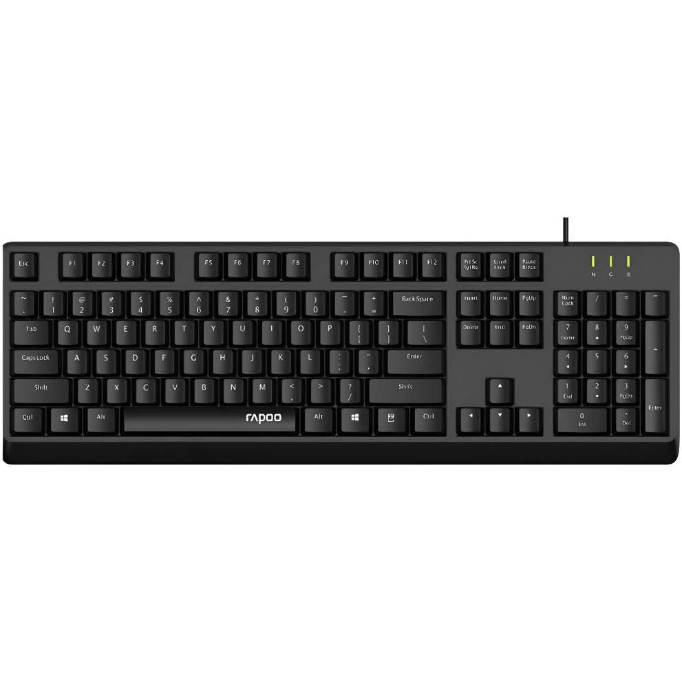 کیبورد رپو مدل NK 1900 Black FA