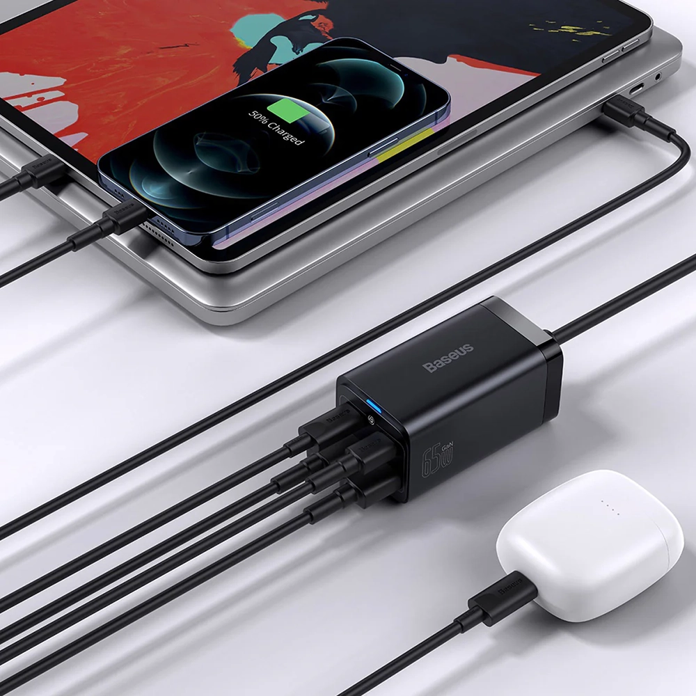شارژر باسئوس مدل Desktop Fast Charger 65W - Image 11