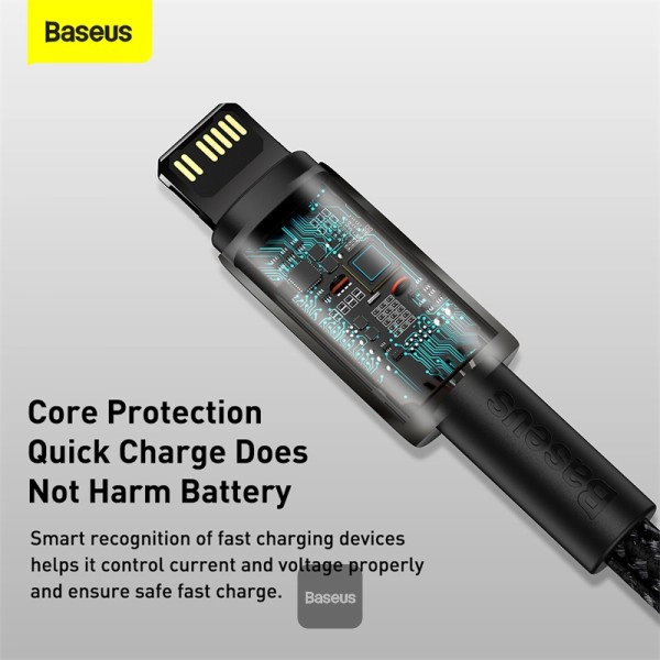 کابل شارژ باسئوس Tungsten Gold 20W 1m - Image 4