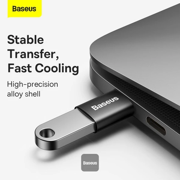 مبدل OTG باسئوس مدل Ingenuity USB-C to USB-3.1 - Image 3