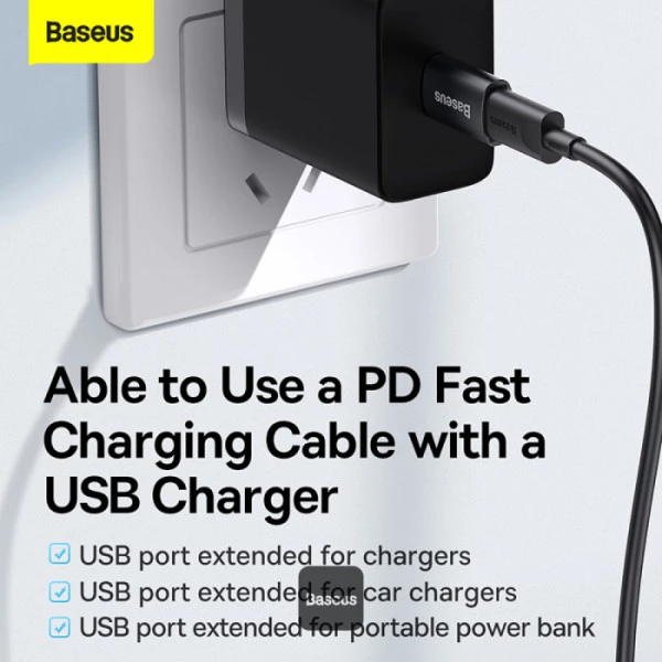 مبدل OTG باسئوس مدل Ingenuity USB 3.1 to USB-C - Image 3