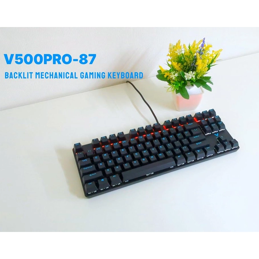 کیبورد گیمینگ رپو مدل V500 PRO-87 با سیم - Image 2