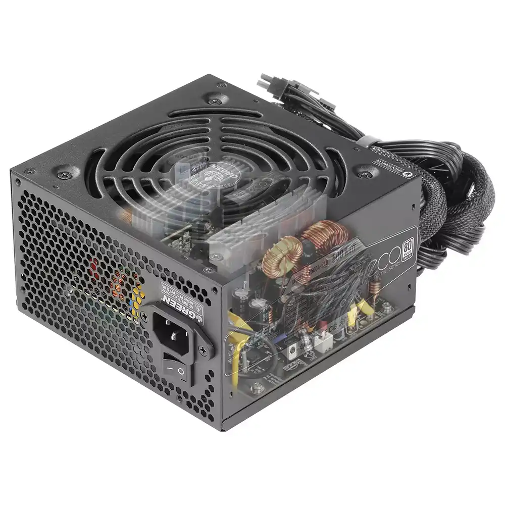 منبع تغذیه گرین مدل GP500A-ECO - Image 2
