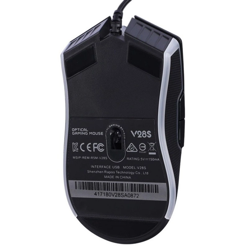 ماوس گیمینگ رپو مدل V28s Black - Image 3