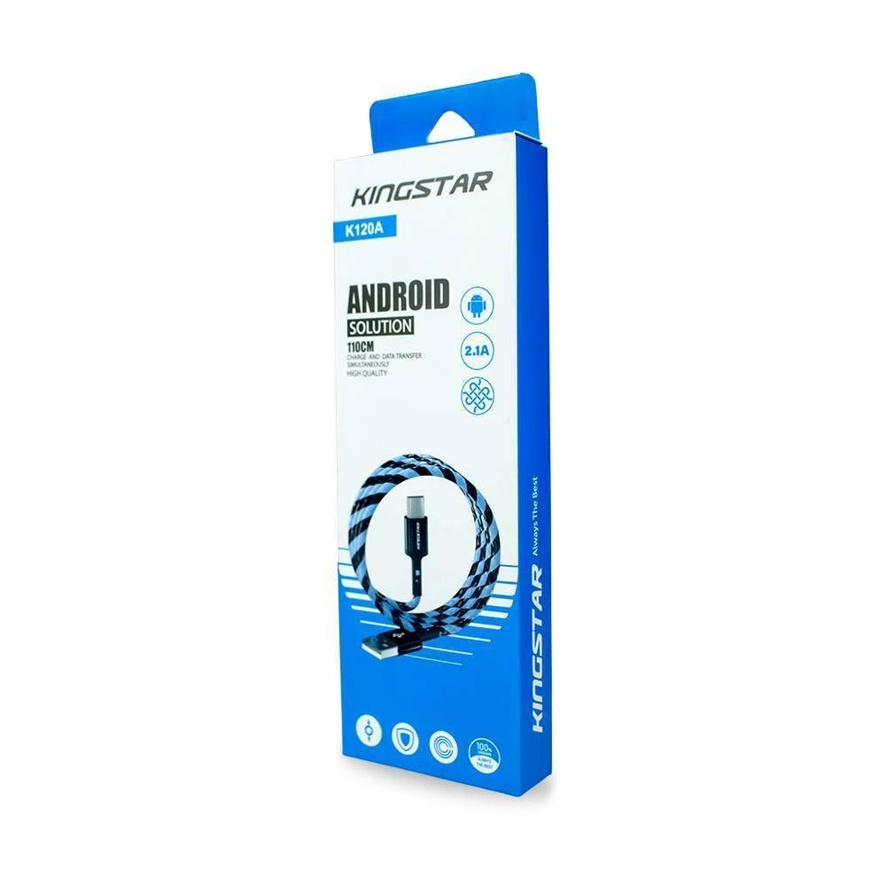 کابل شارژ کینگ استار مدل K120A Micro USB - Image 4