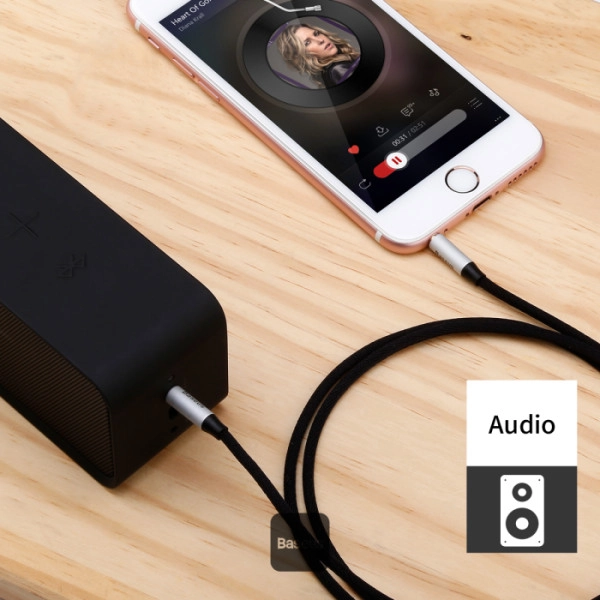 کابل انتقال صدا باسئوس مدل Yiven M30 AUX - Image 3