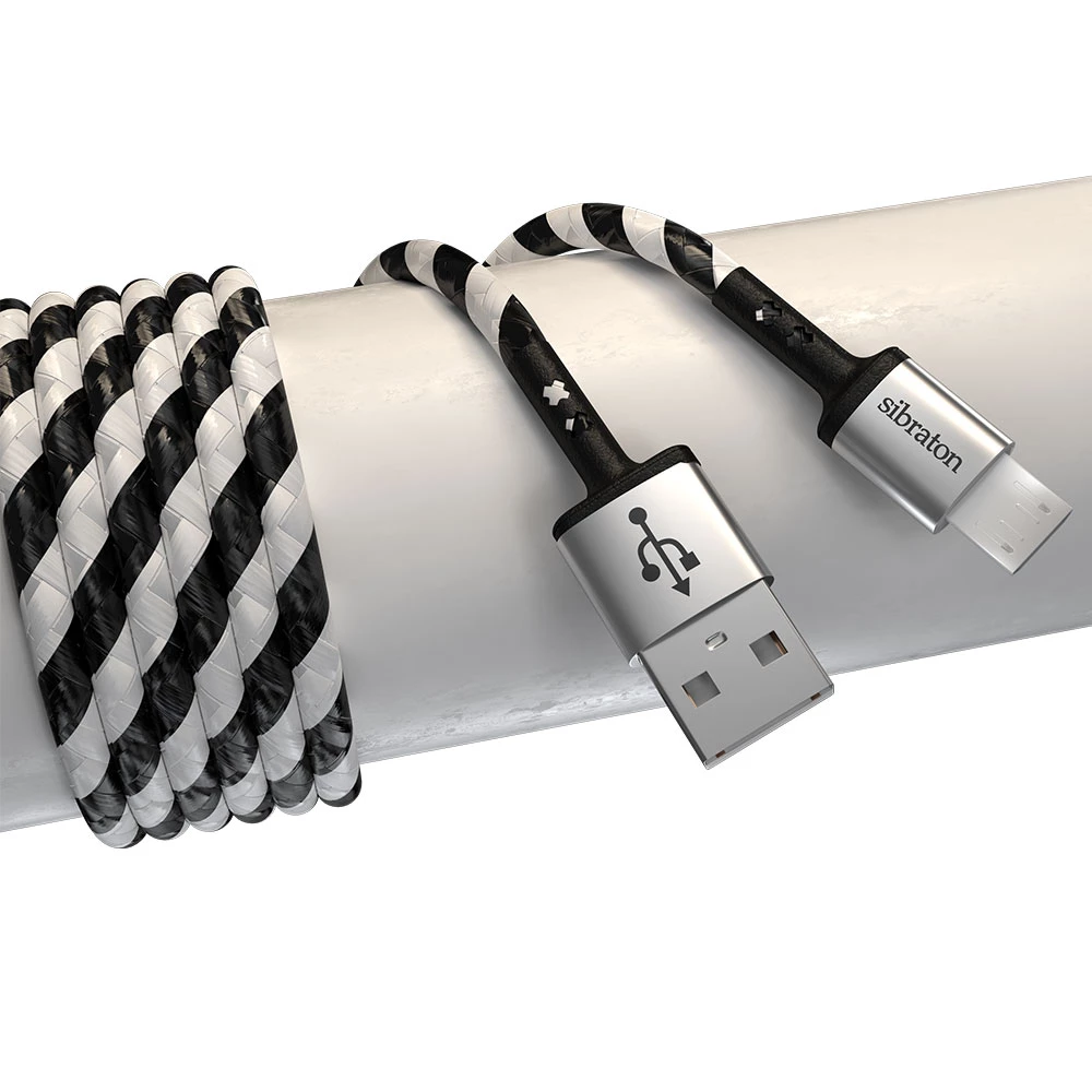 کابل شارژ سیبراتون مدل S224A Micro USB - Image 2
