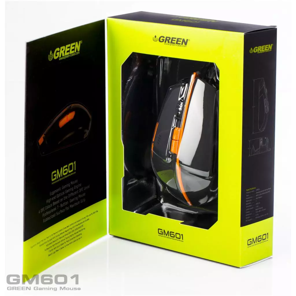 ماوس گیمینگ گرین مدل GM601 - Image 4