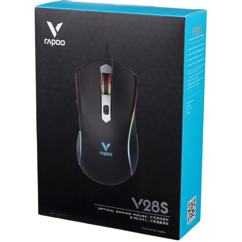 ماوس گیمینگ رپو مدل V28s Black - Image 5