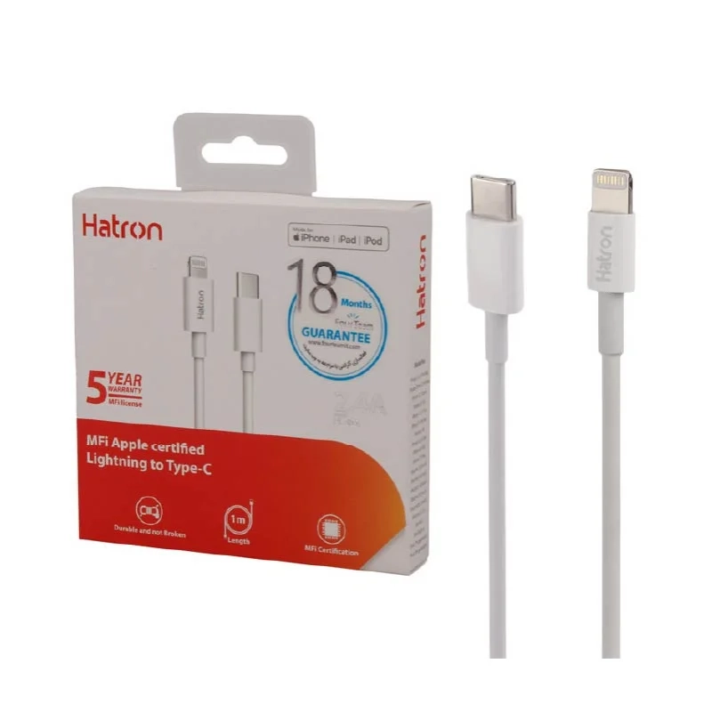 کابل lightning به type-c هترون مدل hc365i - Image 5