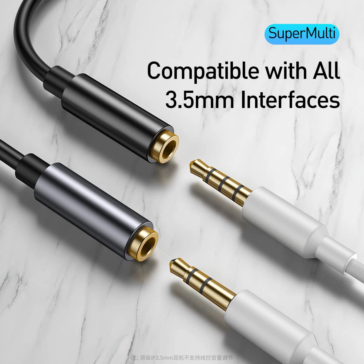 مبدل USB-C به جک 3.5 میلیمتری AUX باسئوس - Image 6