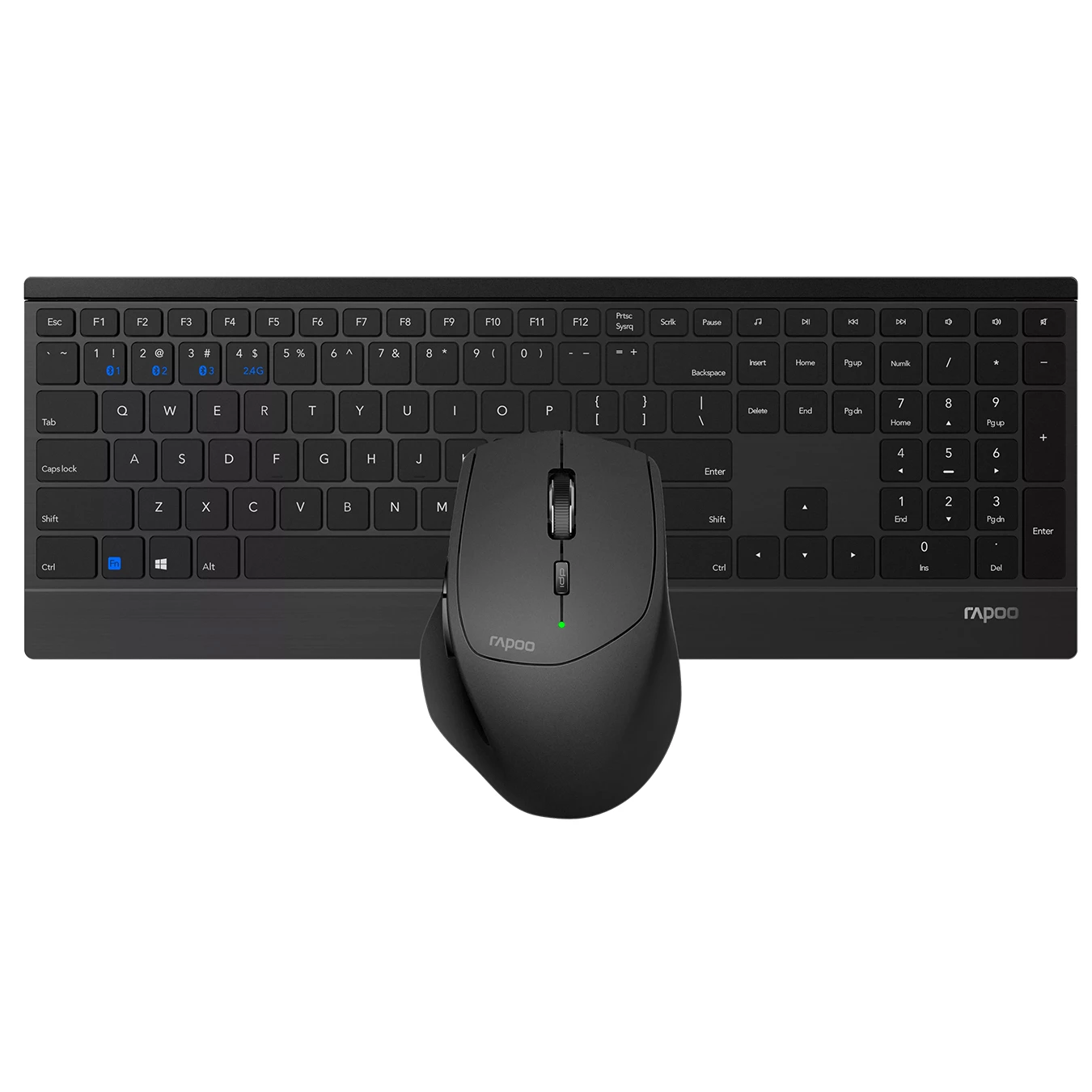 کیبورد و ماوس بی سیم رپو مدل 9500M Multimode - Image 4