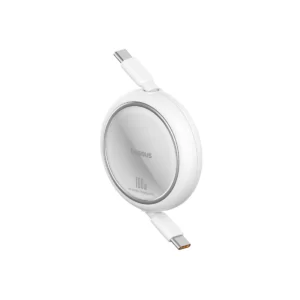 کابل شارژ PD باسئوس مدل Free2Draw Mini Retractable 100W