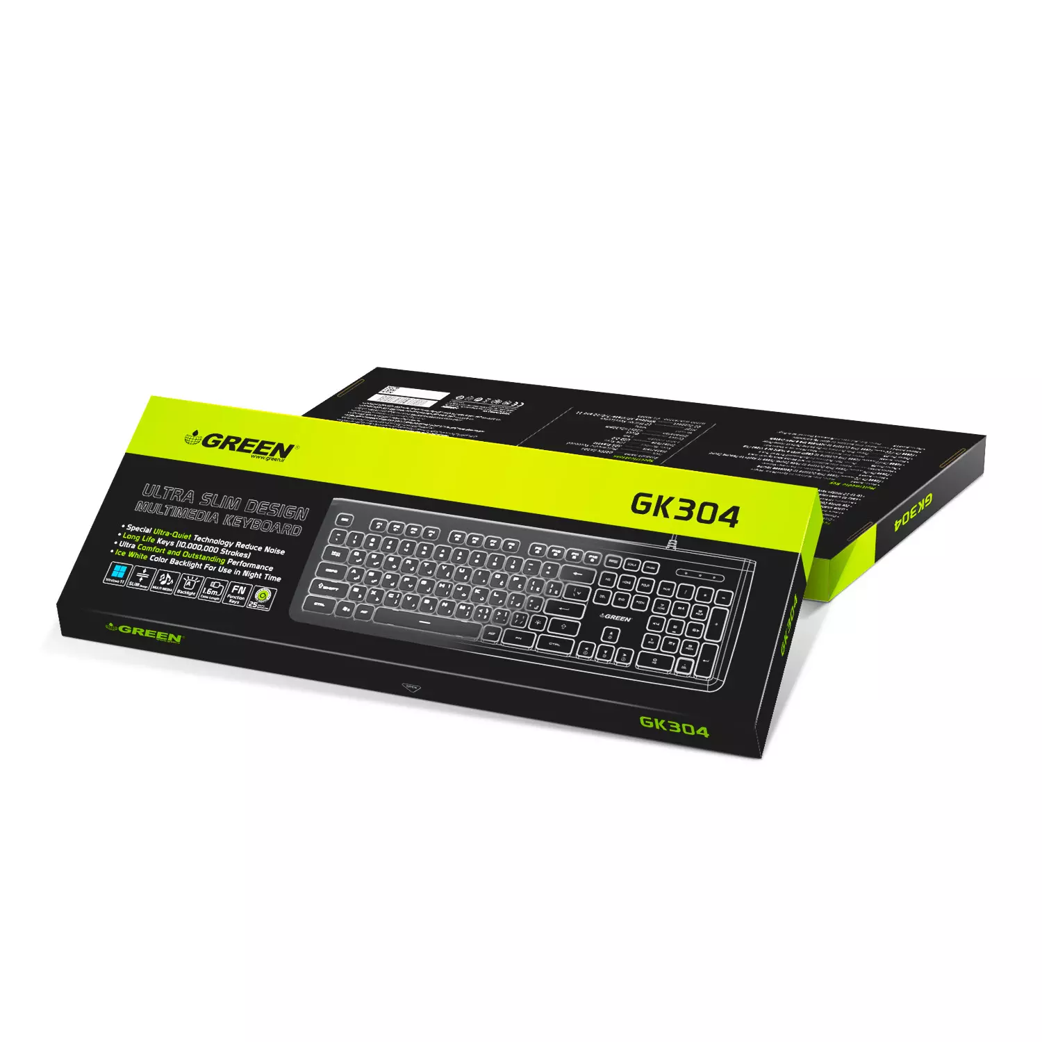 کیبورد گرین مدل GK304 - Image 8
