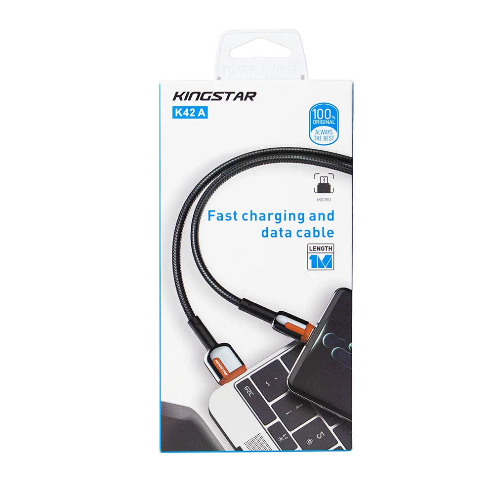 کابل شارژ کینگ استار مدل K42A Micro USB - Image 2