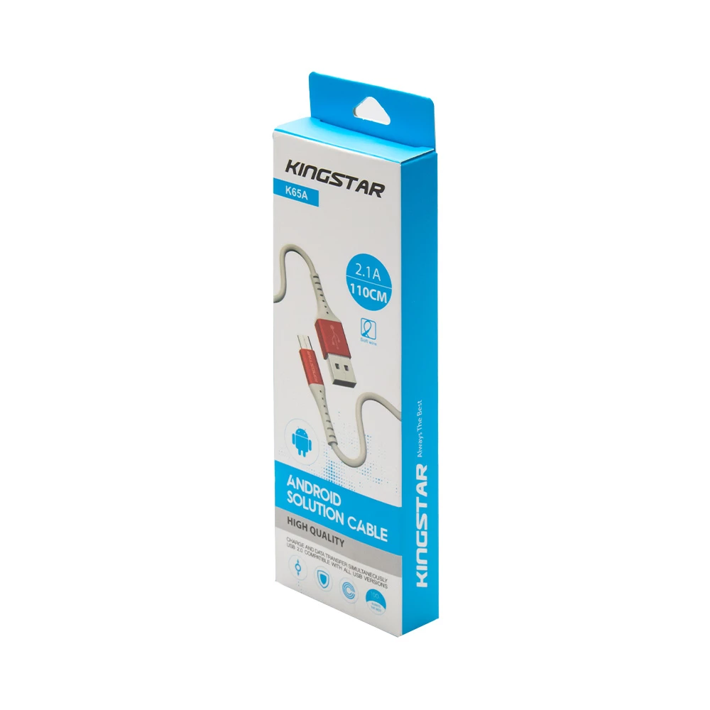 کابل شارژ کینگ استار مدل K65A Micro USB - Image 6