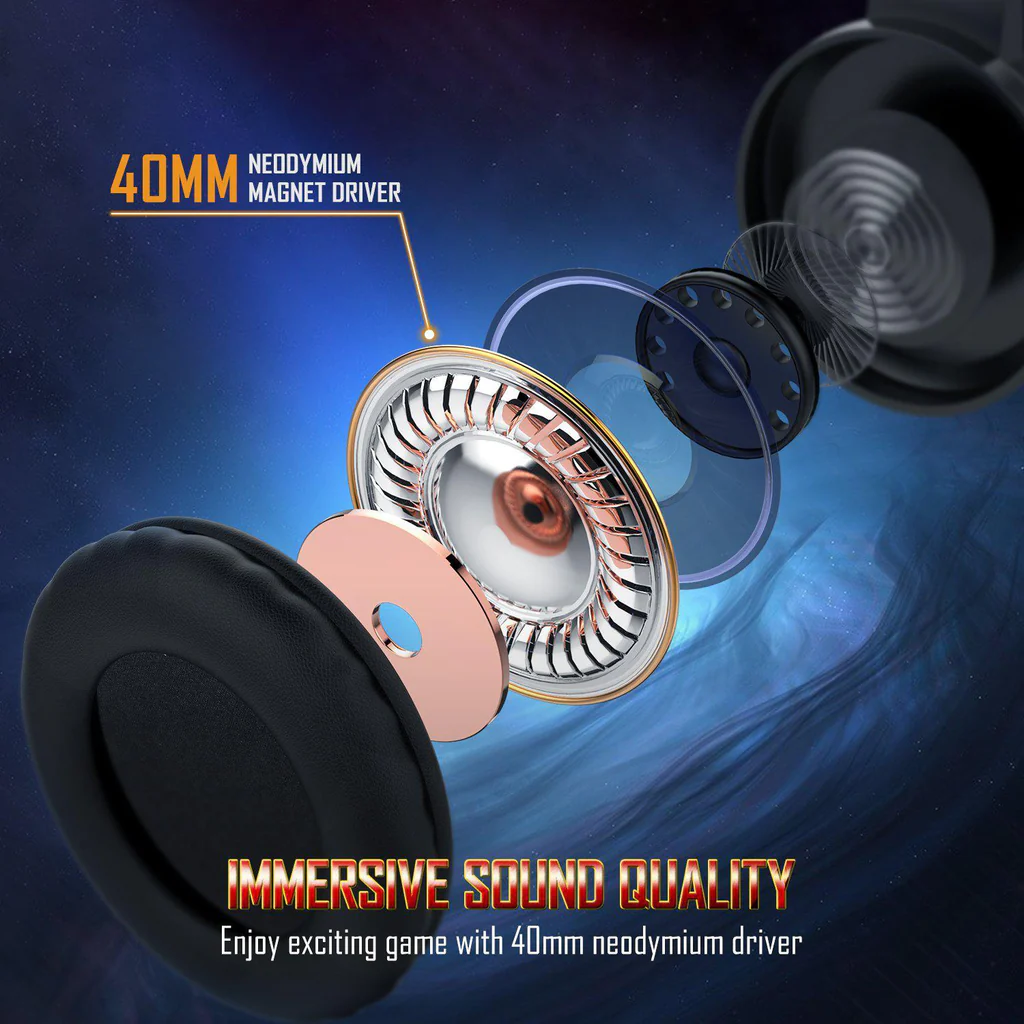 هدست گیمینگ اونیکوما مدل K19 RGB - Image 4