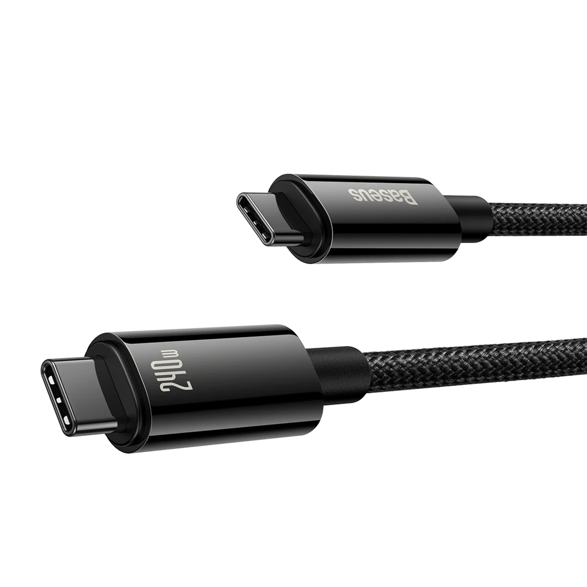 کابل شارژ باسئوس مدل Tungsten Gold 240W طول 1 متر - Image 2