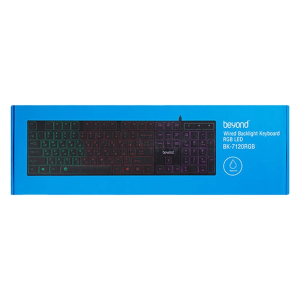 کیبورد گیمینگ بیاند مدل BK-7120 RGB - Image 5