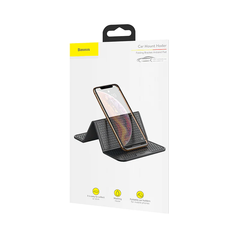 هولدر باسئوس مدل Car Folding Bracket Antiskid Pad - Image 8